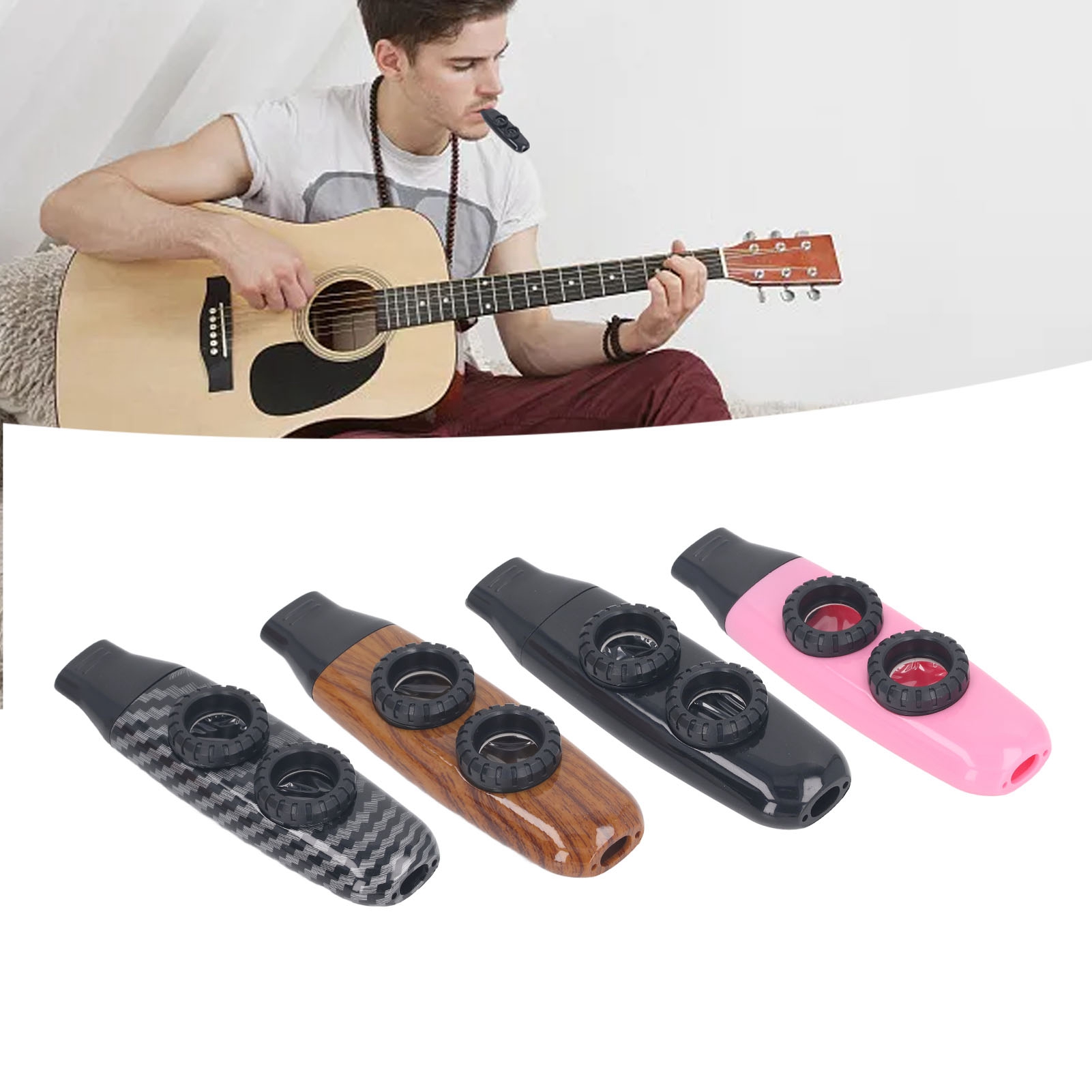 Musical Instrument Flute - فلوت كازو فلوت بفتحة مزدوجة آلة