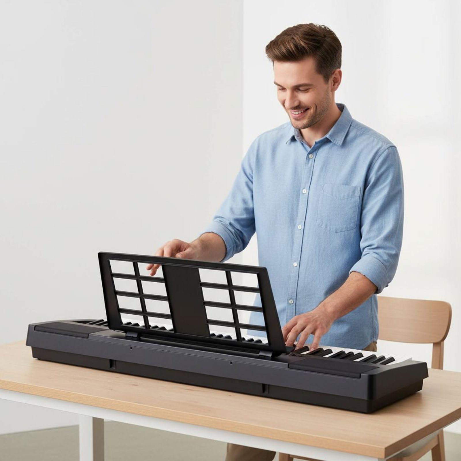Musical Instrument Keyboard - حامل لوحة مفاتيح إلكترونية للموسيقى بتصميم