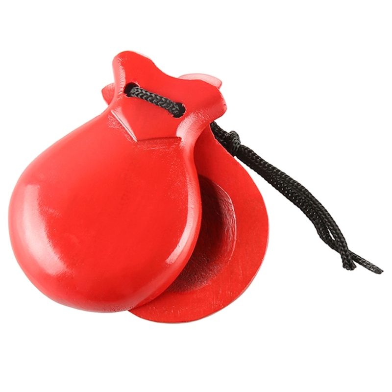 قطعتان من الكاستانيت الخشبي ال - مراجعة Castanet Flamenco وسعره