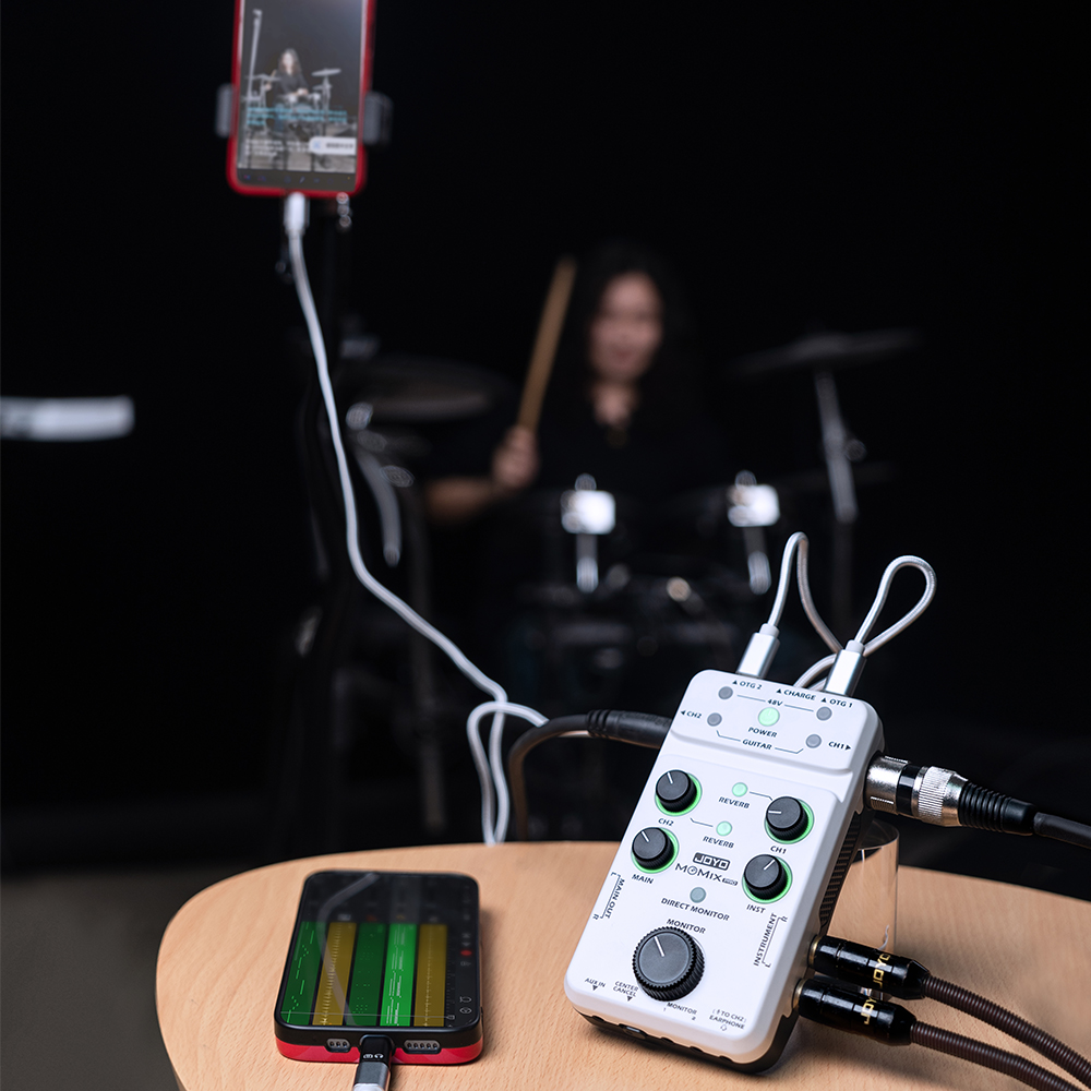خلاط صوت JOYO MOMIX PRO مناسب  - مراجعة Musical Instrument Keyboard وسعره