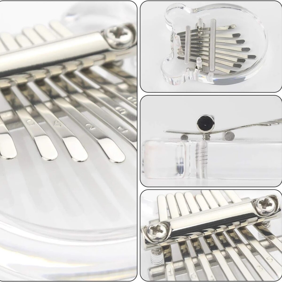 Miwayer-mini kalimba 8 مفاتيح  - مراجعة Musical Instrument Dulcimer وسعره