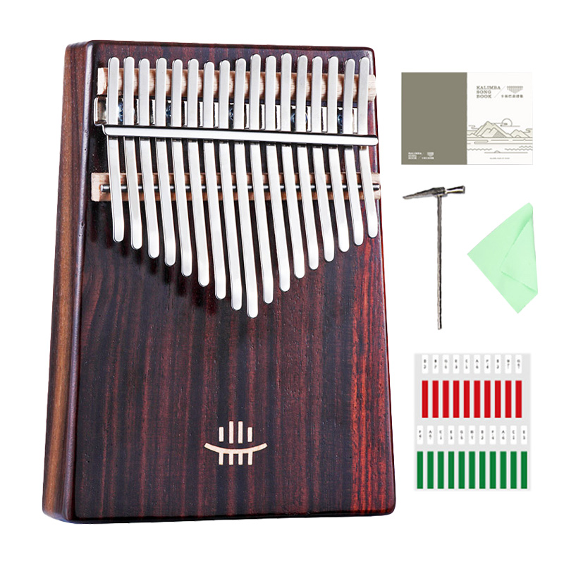Hluru-بيانو إبهام خشبي صلب بال - مراجعة Musical Instrument Dulcimer وسعره
