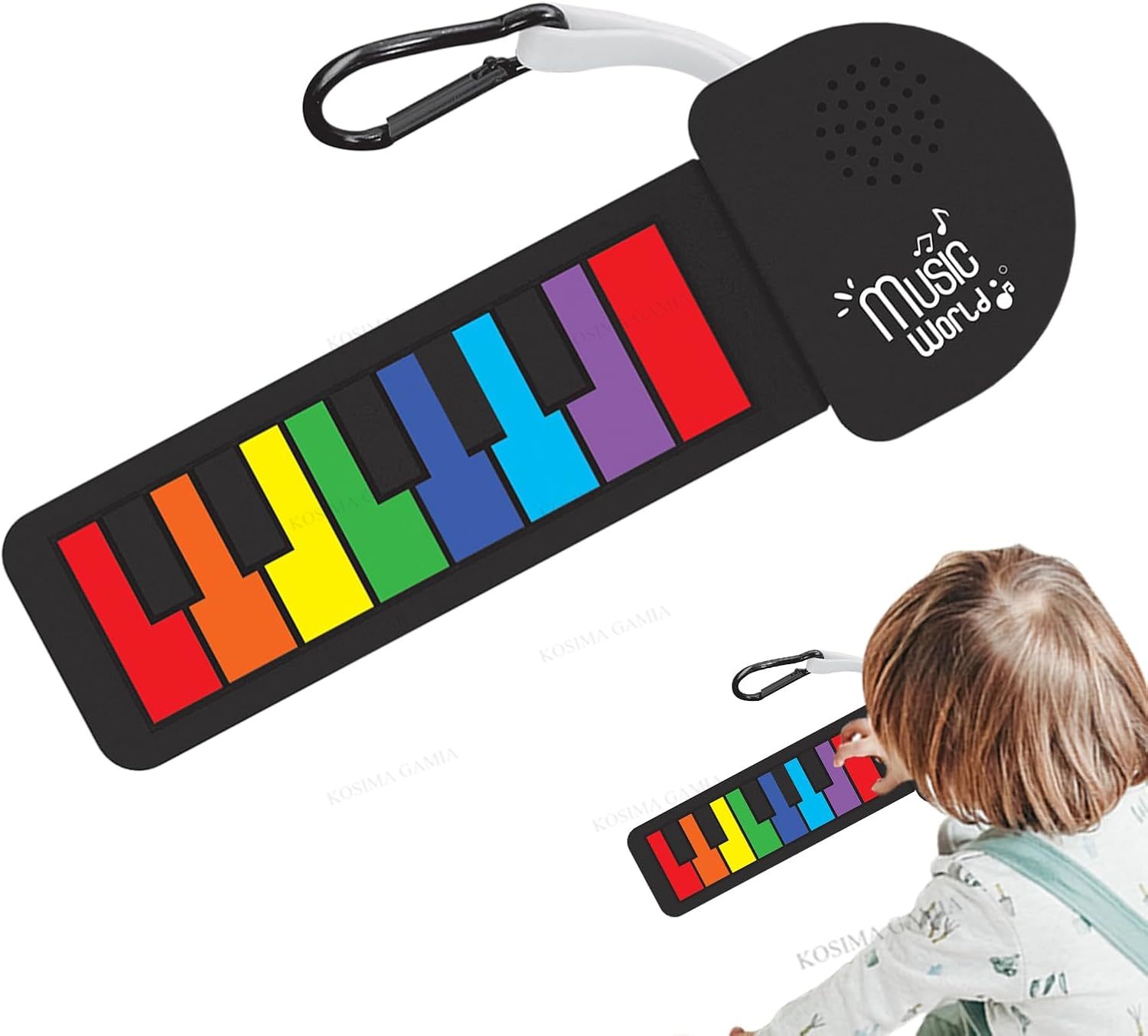 بيانو إلكتروني قابل للطي من ال - مراجعة Musical Instrument Keyboard وسعره
