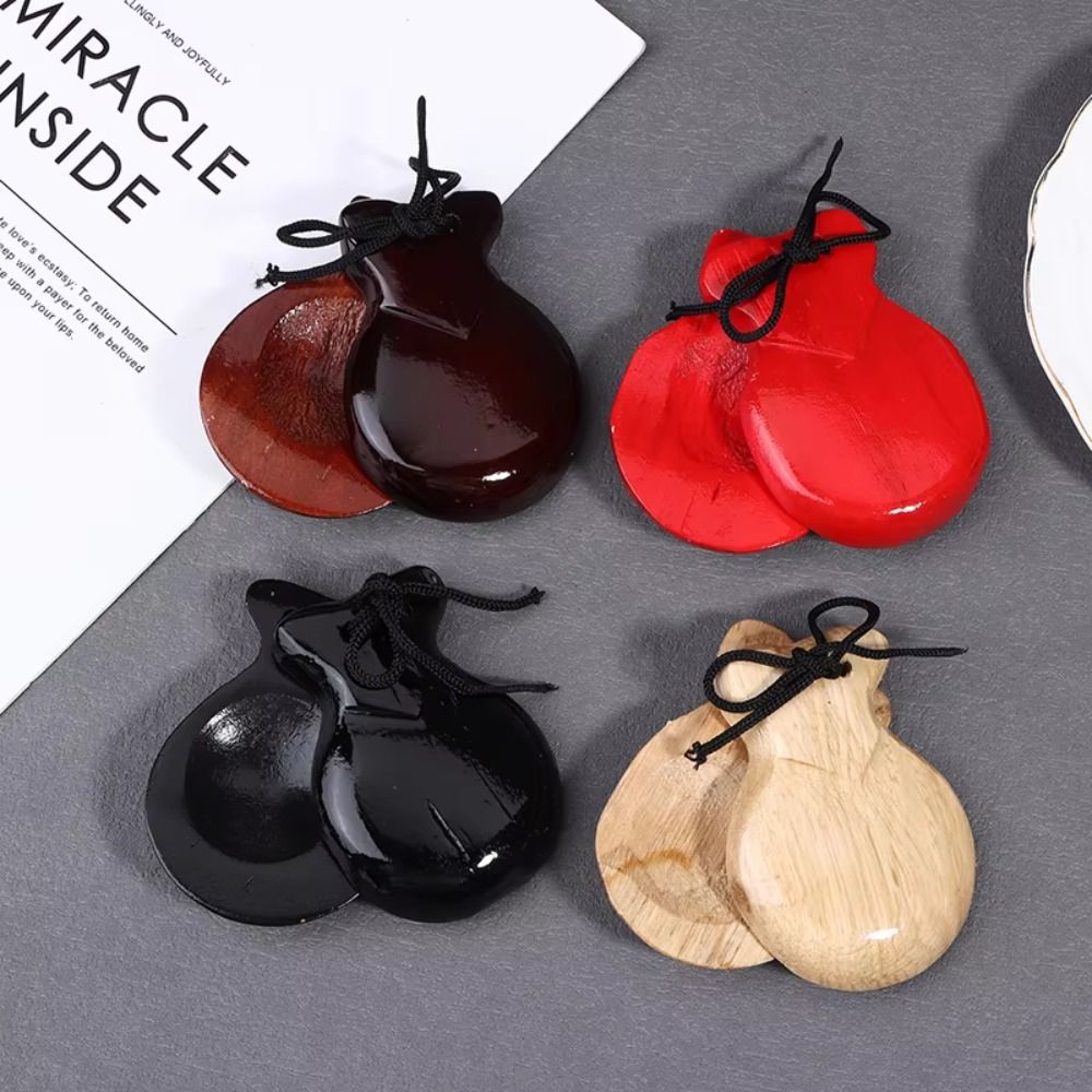 كاستنيت خشبي تقليدي من أورف بت - مراجعة Castanet Flamenco وسعره