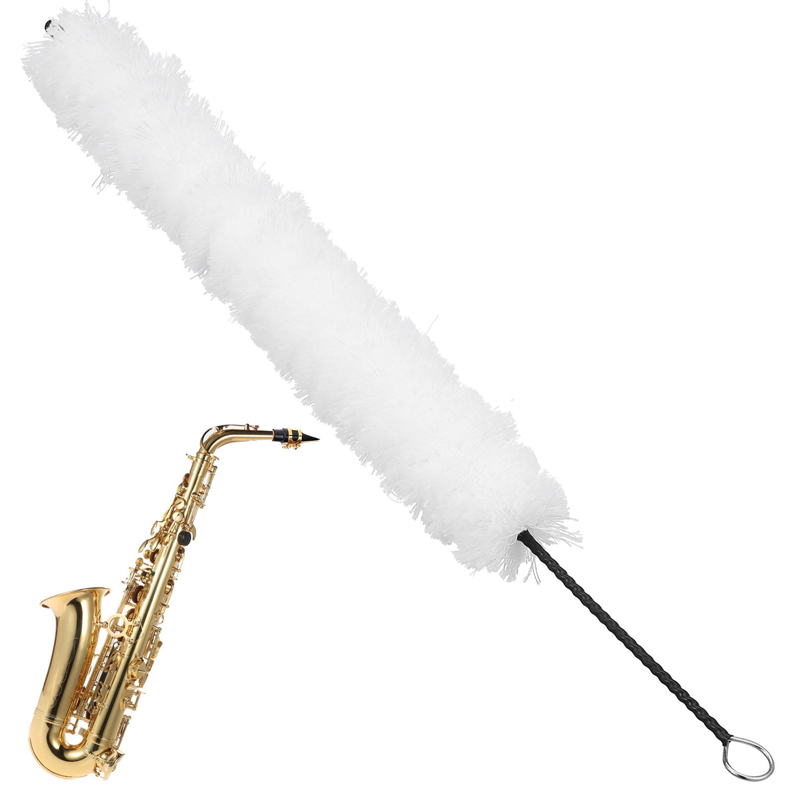 فرشاة تنظيف الفلوت مع رأس تنظي - مراجعة Musical Instrument Flute وسعره