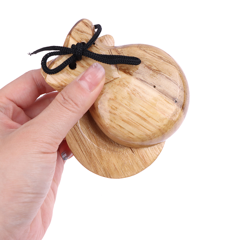 قطعتان من الكاستانيت الخشبي ال - مراجعة Castanet Flamenco وسعره