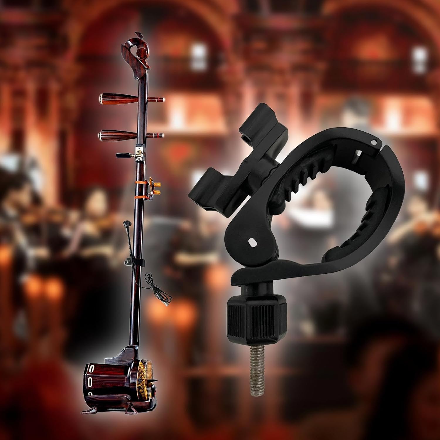 حامل ميكروفون بمشبك فلوت لأجزا - مراجعة Musical Instrument In Orchestra وسعره
