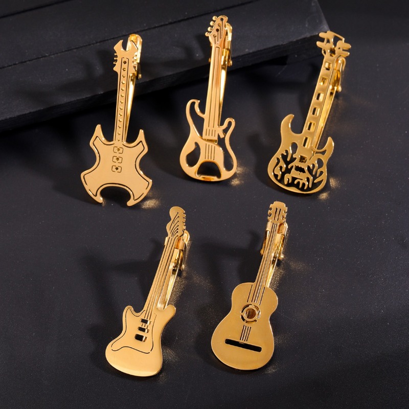 مشبك ربطة عنق من التيتانيوم عل - مراجعة Musical Instrument Ending In A وسعره
