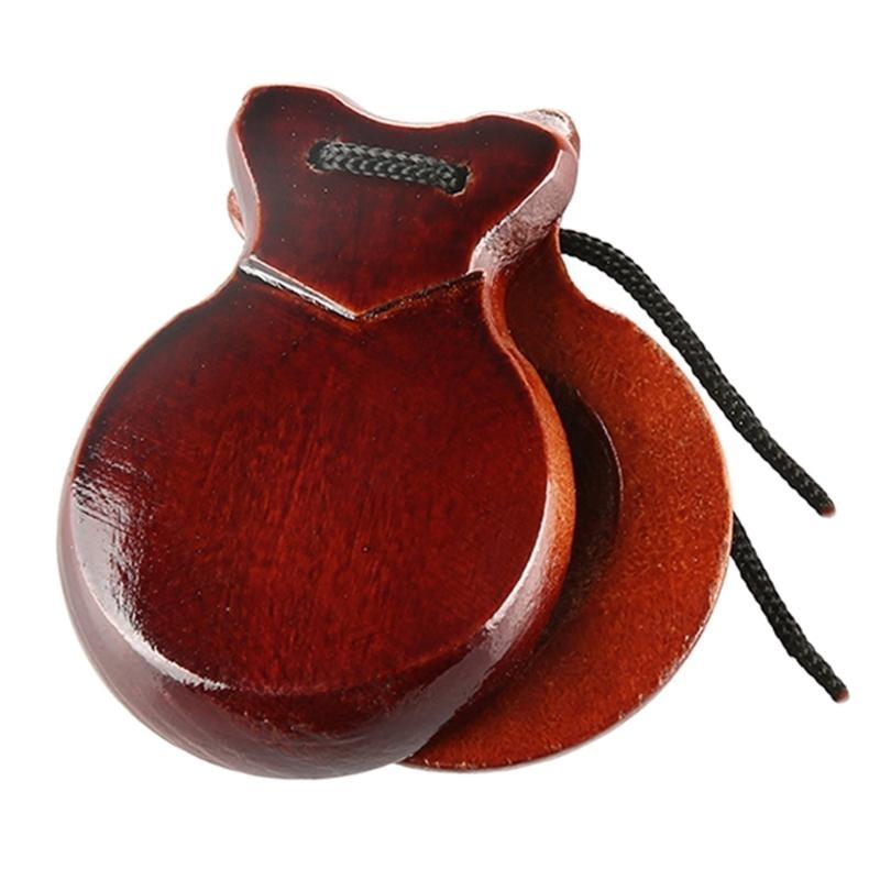 قطعتان من الكاستانيت التقليدي  - مراجعة Castanet Flamenco وسعره