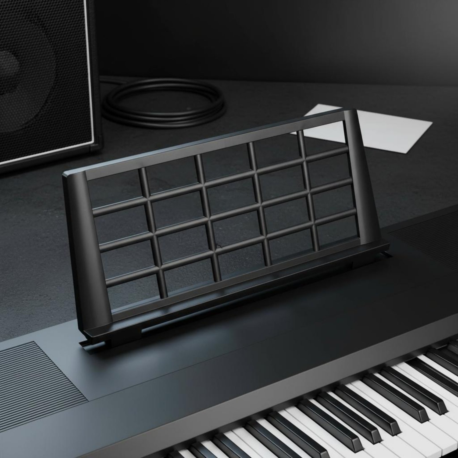 حامل لوحة مفاتيح إلكترونية للم - مراجعة Musical Instrument Keyboard وسعره