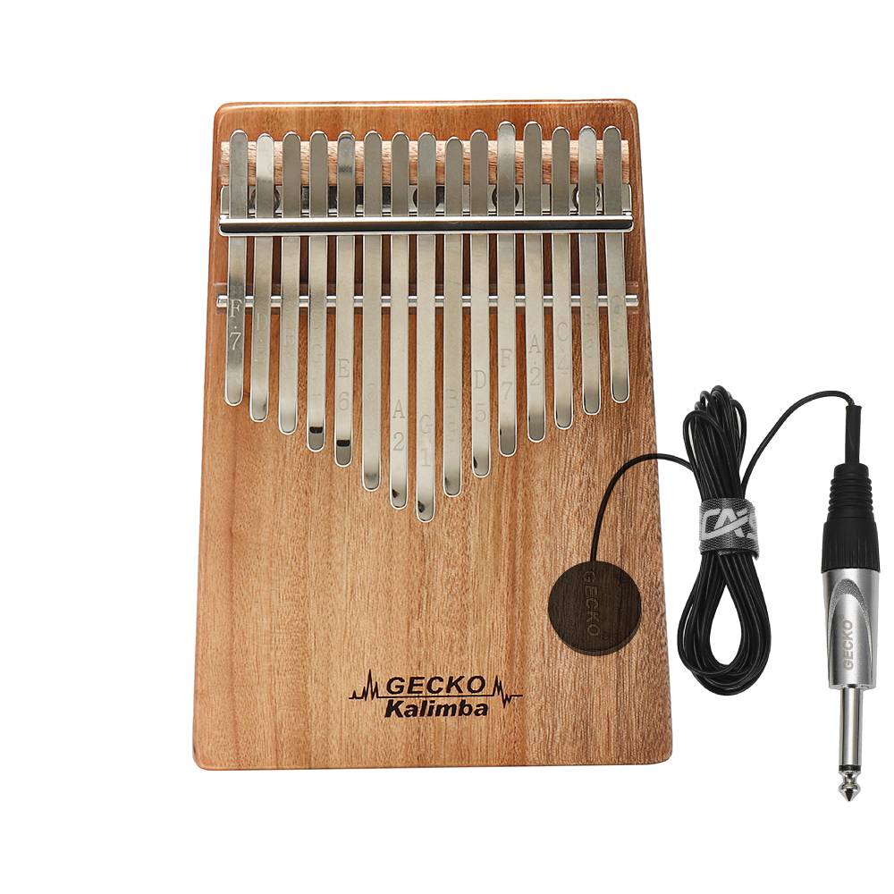 GECKO 15 مفتاح كاليمبا G لهجة  - مراجعة Musical Instrument Keyboard وسعره