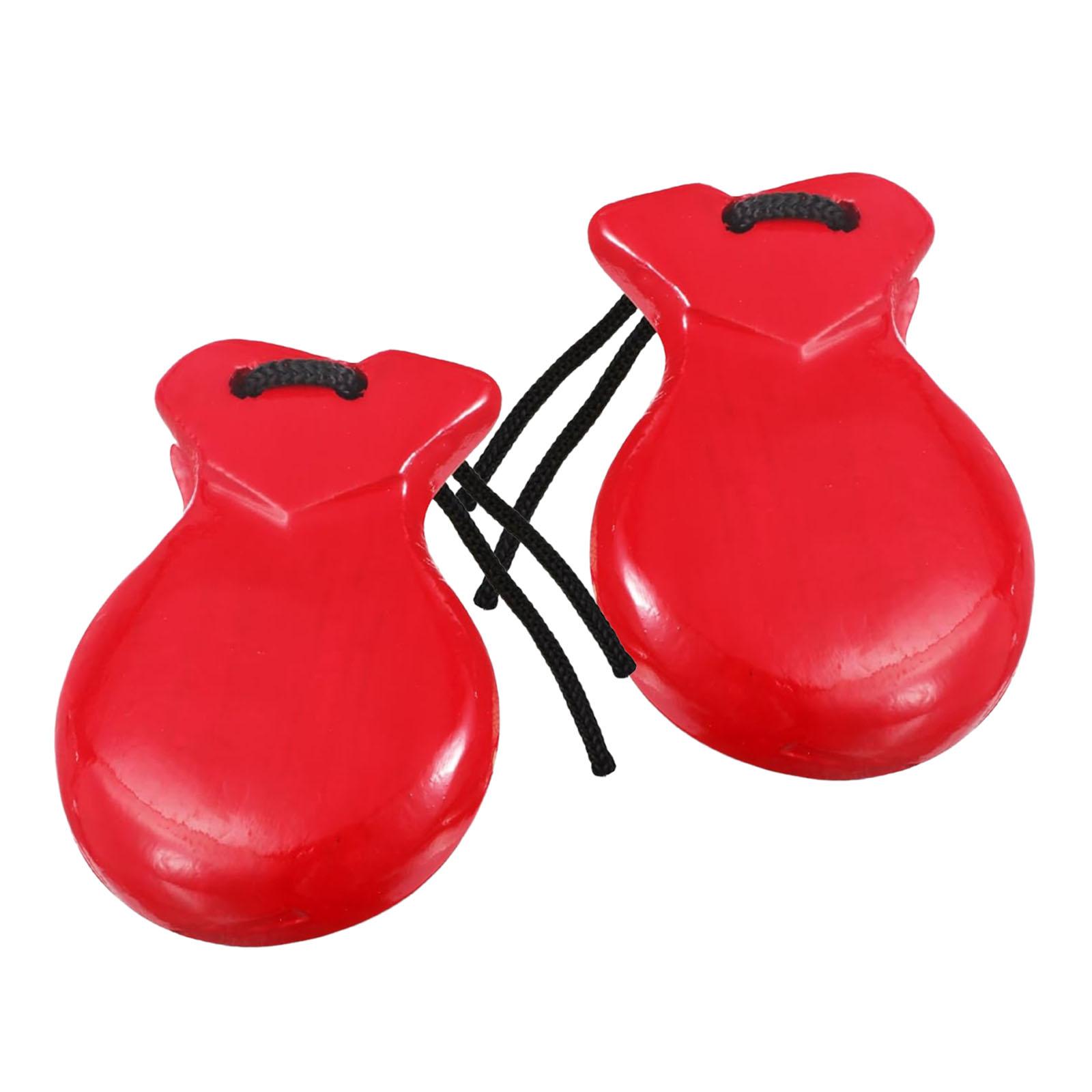 قطعتان من الكاستانيت الخشبي ال - مراجعة Castanet Flamenco وسعره