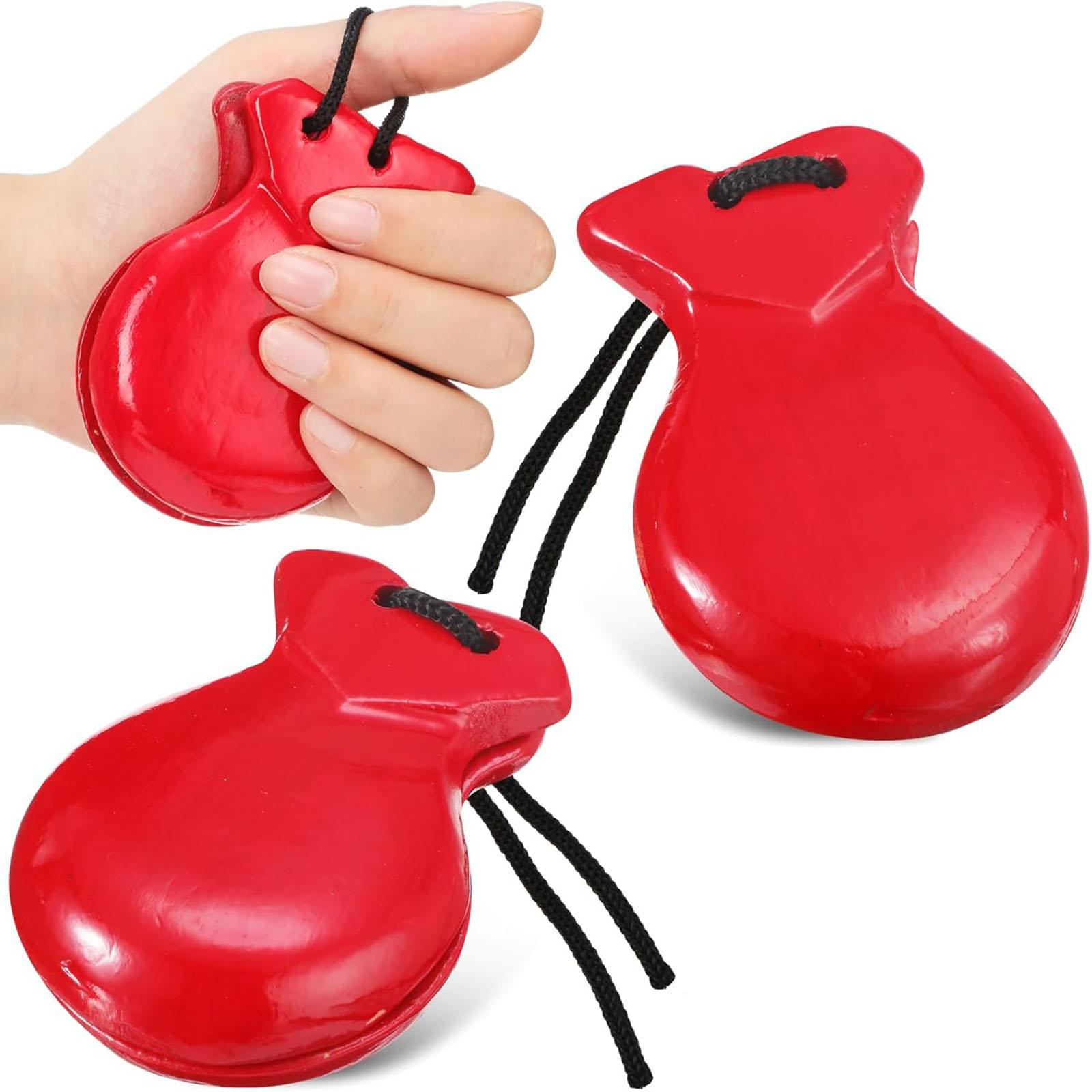 قطعتان من الكاستانيت الخشبي ال - مراجعة Castanet Flamenco وسعره