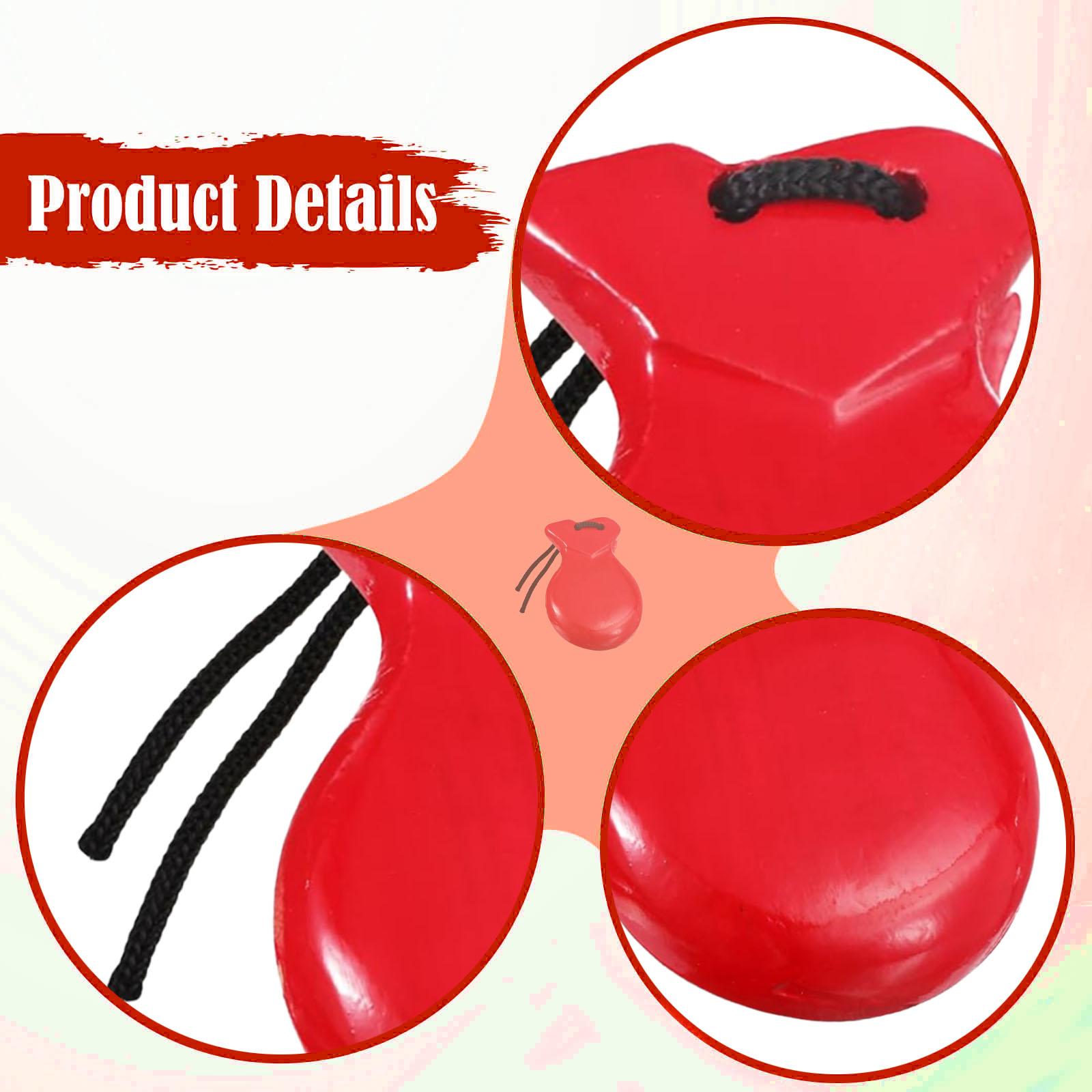 قطعتان من الكاستانيت الخشبي ال - مراجعة Castanet Flamenco وسعره